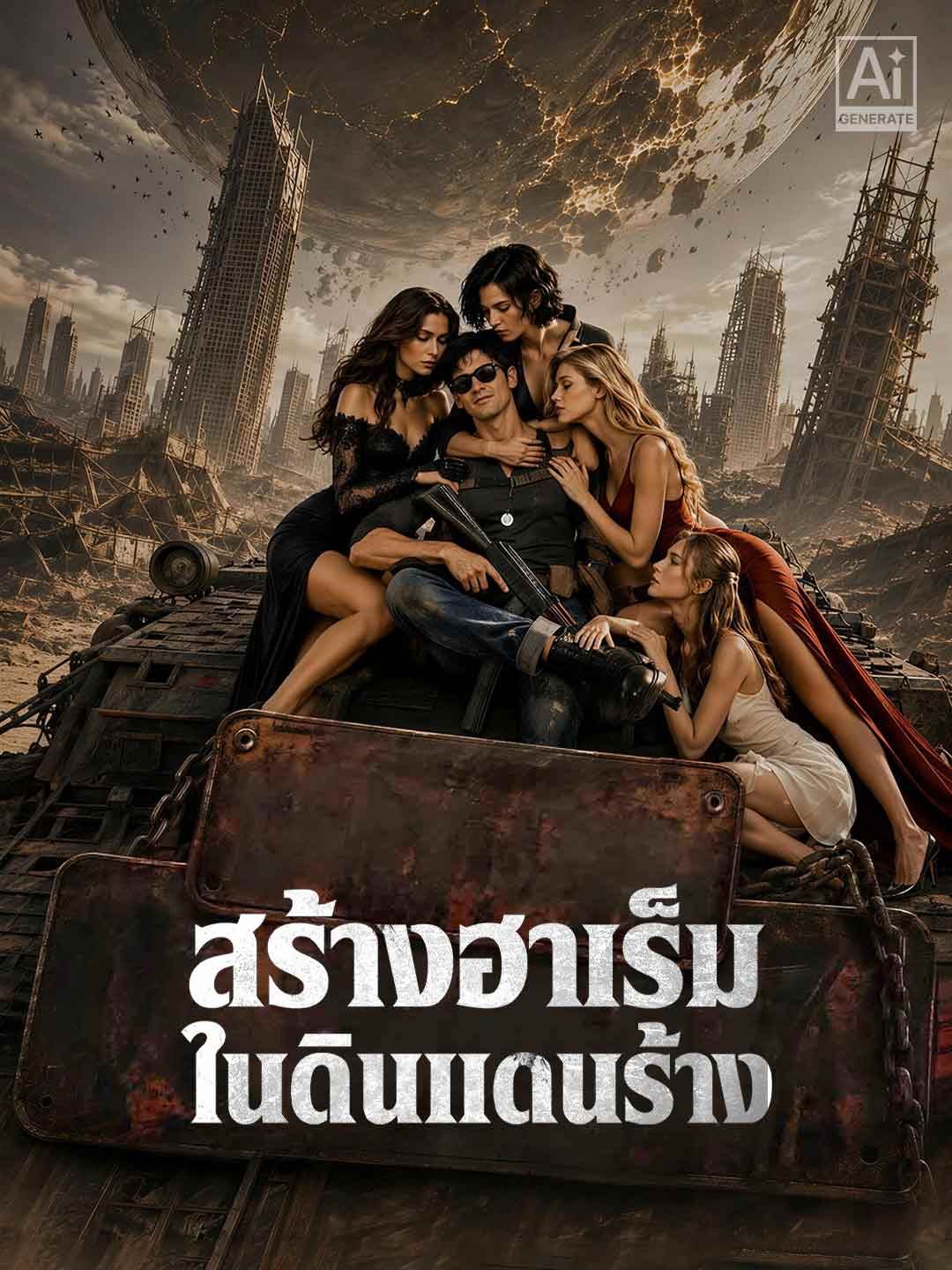 สร้างฮาเร็มในดินแดนร้าง พากย์ไทย