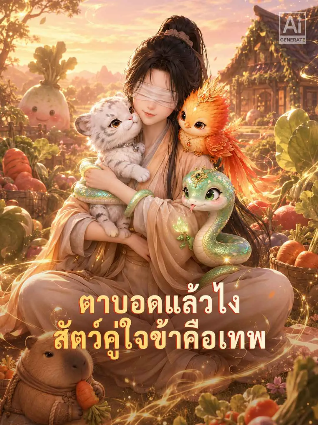 ตาบอดแล้วไงสัตว์คู่ใจข้าคือเทพ พากย์ไทย