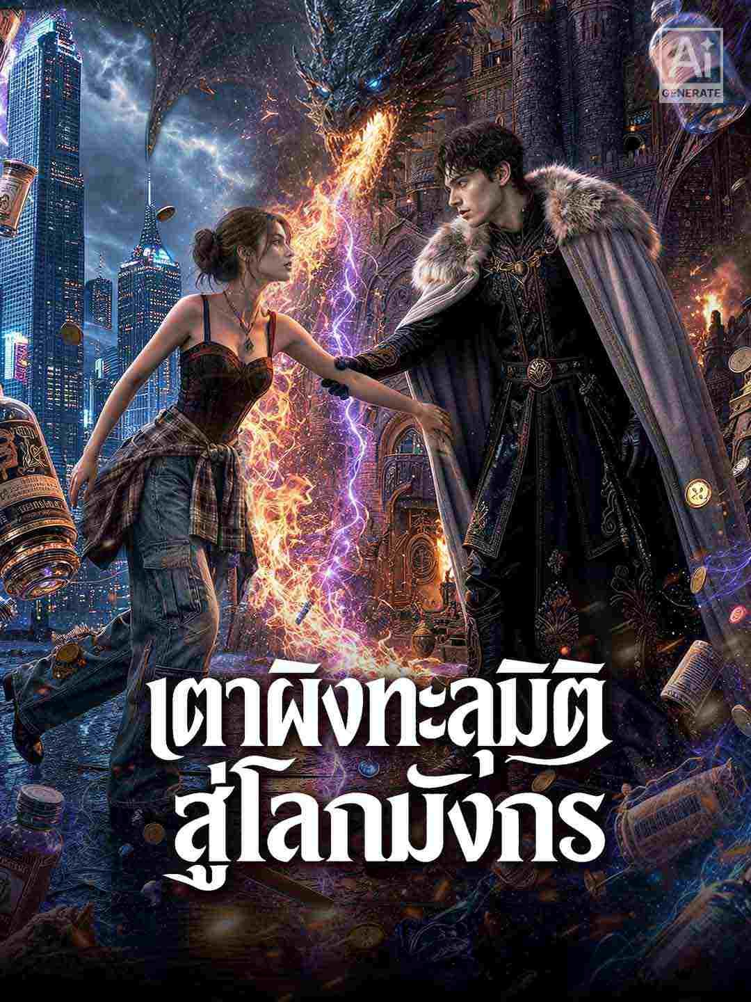 เตาผิงทะลุมิติสู่โลกมังกร พากย์ไทย