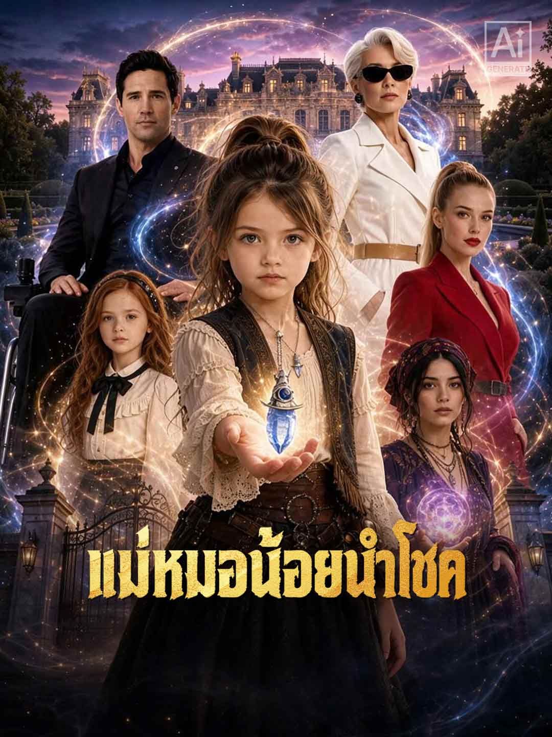 แม่หมอน้อยนำโชค พากย์ไทย