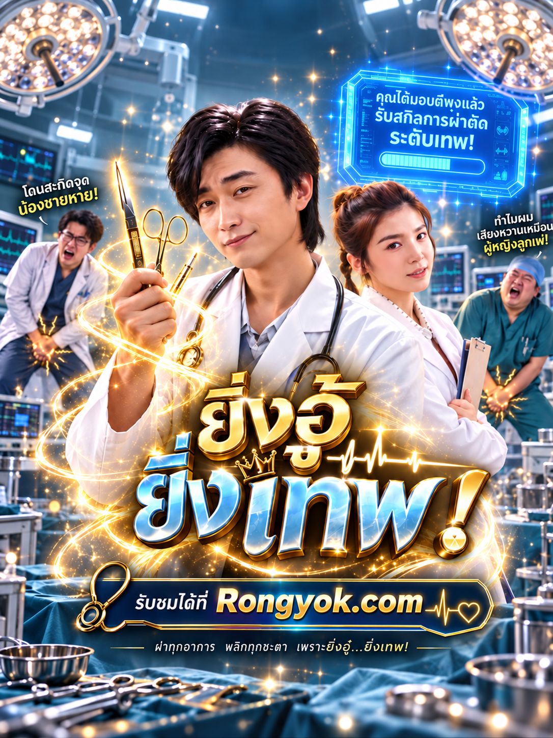 ยิ่งอู้ยิ่งเทพ พากย์ไทย