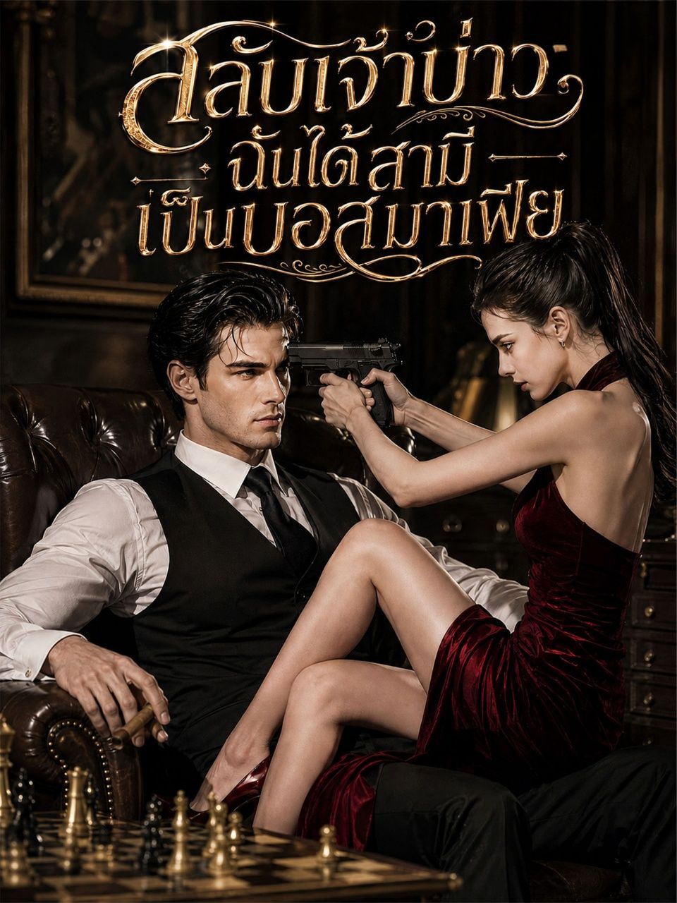 สลับเจ้าบ่าวฉันได้สามีเป็นบอสมาเฟีย พากย์ไทย